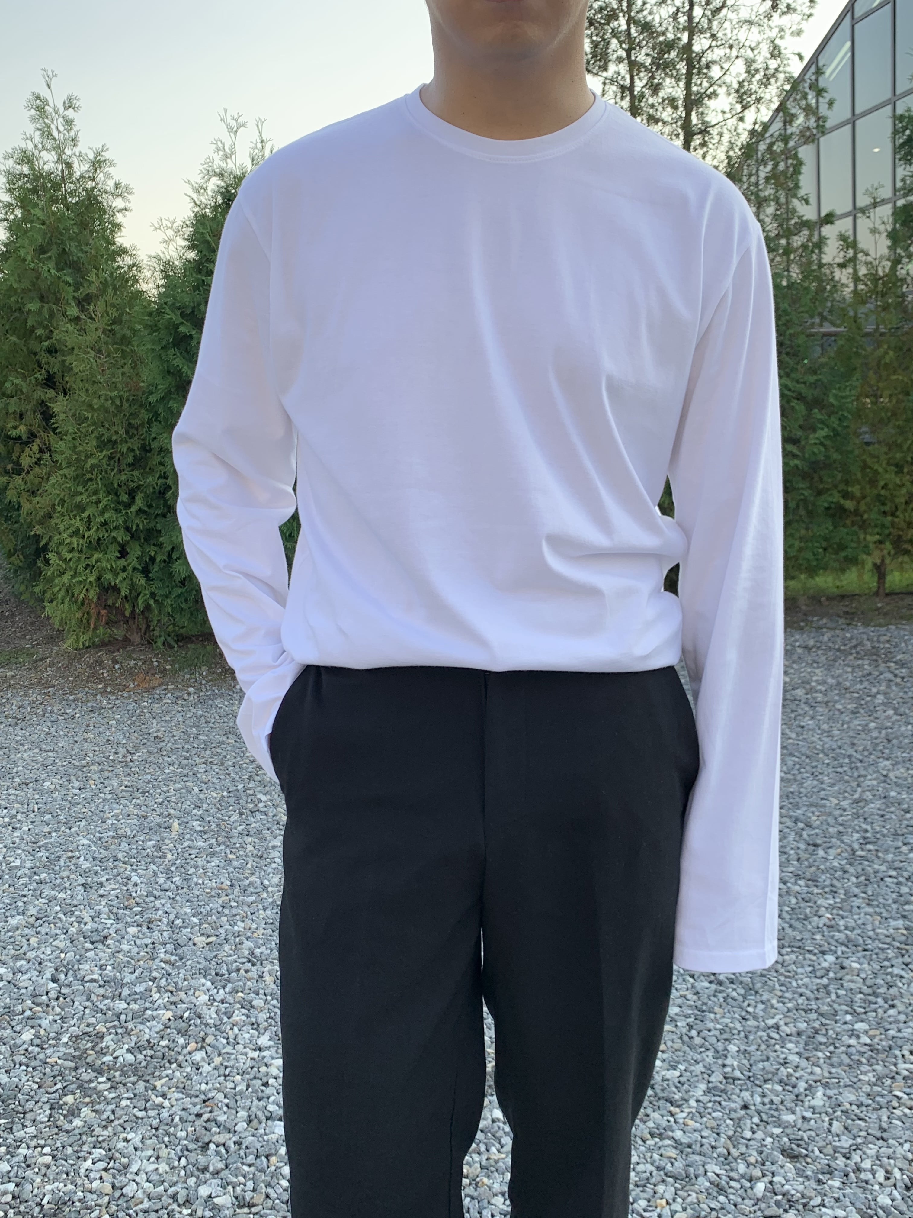 [unisex] 사계절 베이직 무지 레이어드 긴팔 티셔츠(3color) M,L,XL